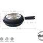 Sartén Doble Hudson Daily 24 cm Aluminio Antiadherente
