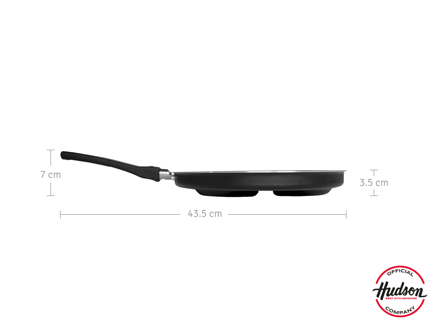 Sartén Hudson Daily38 4 en 1 de Aluminio Antiadherente