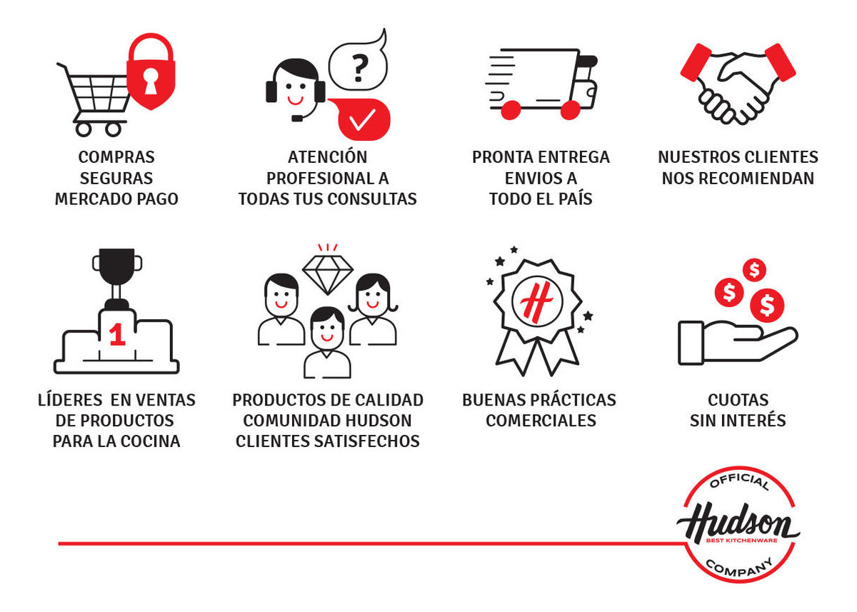 Set Cacerolas 18 Y 22 Cm + Sarten 22 Cm Antiadherente