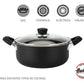 Cacerola Hudson Th24sf 4.15l Negro - 1 Unidad