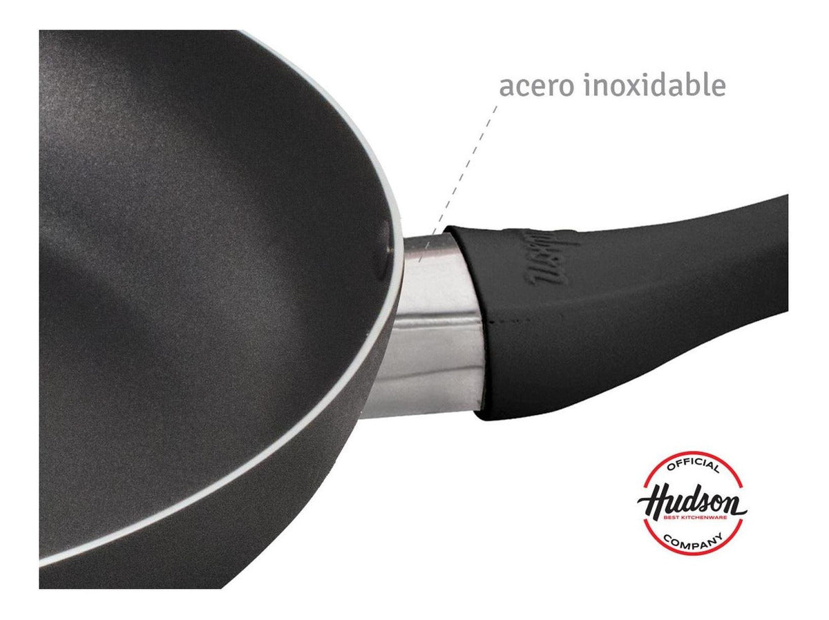 Sartén De Aluminio Negro Con Antiadherente 26 Cm