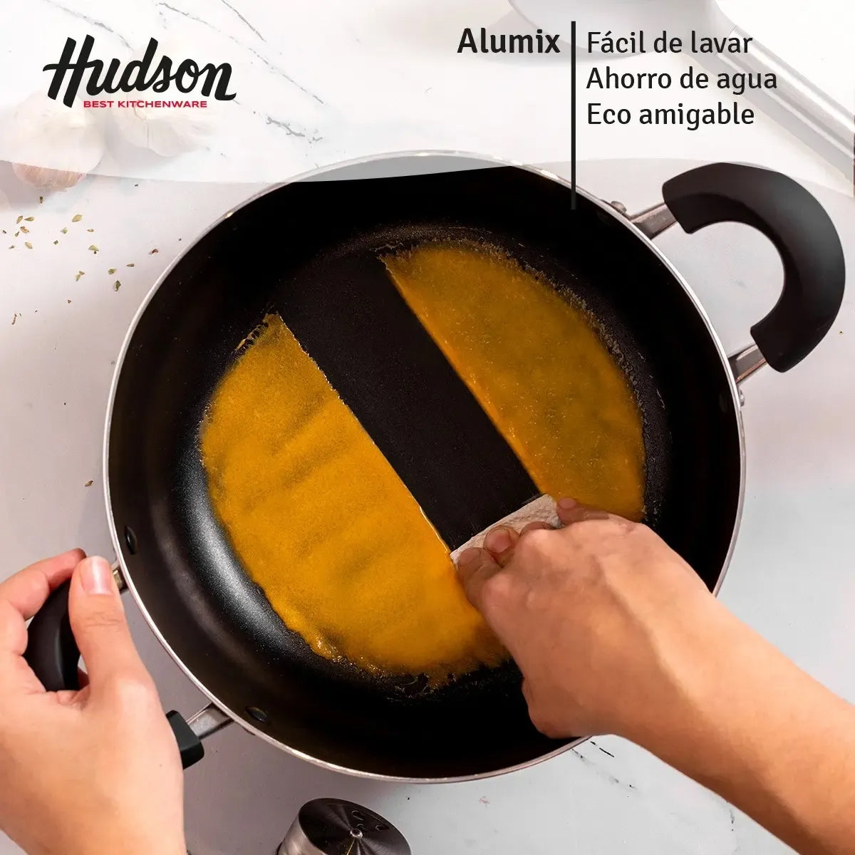 Cacerola Hudson Th24sf 4.15l Negro - 1 Unidad
