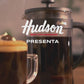 Cafetera Prensa Francesa Hudson Embolo 800 Ml Acero Y Vidrio