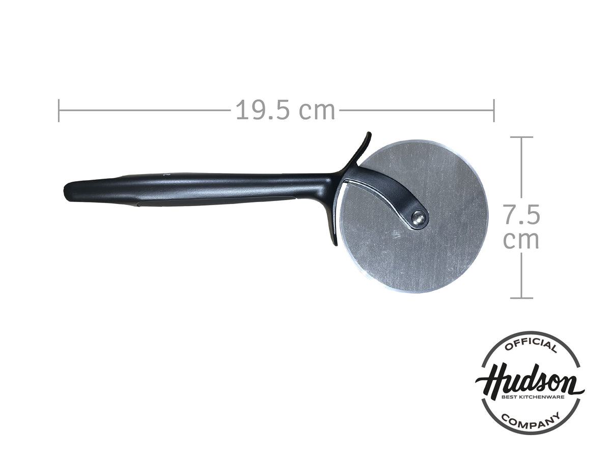 Corta Pizza Acero Inoxidable 19.5 cm 2 cm Negro