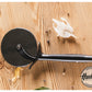 Corta Pizza Acero Inoxidable 19.5 cm 2 cm Negro