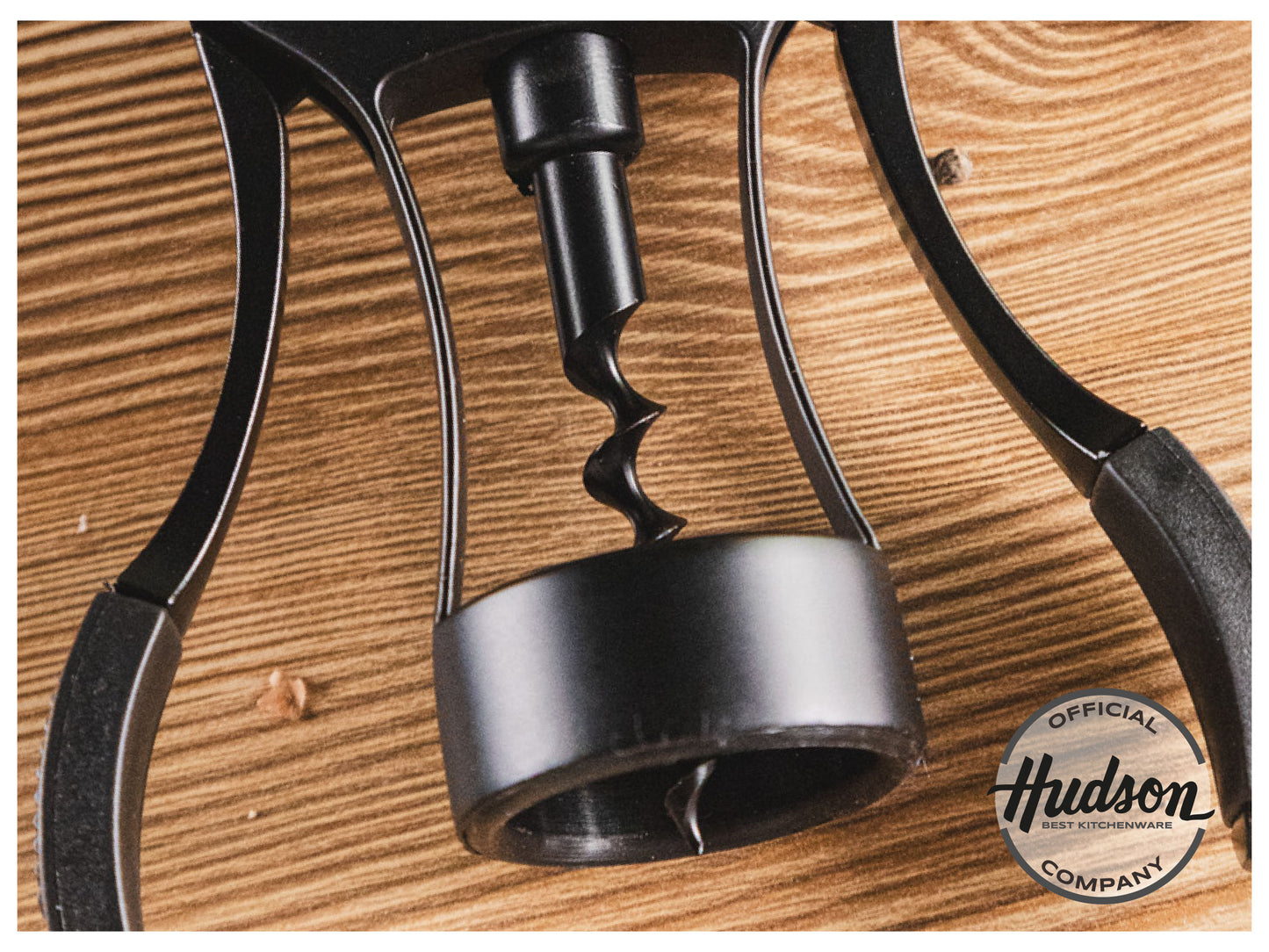 Sacacorchos con Alas Hudson Destapador De Zinc Profesional