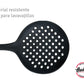 Set 6 Utensilios Cocina Nylon Hudson + Base Moderna Gris