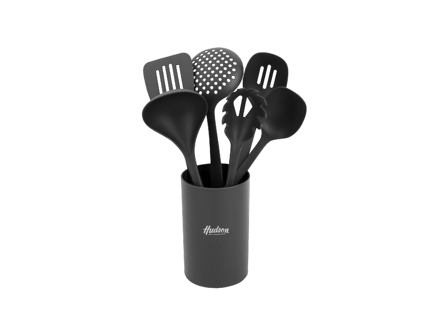 Set X 6 Kit Utensilios De Cocina De Nylon Hudson