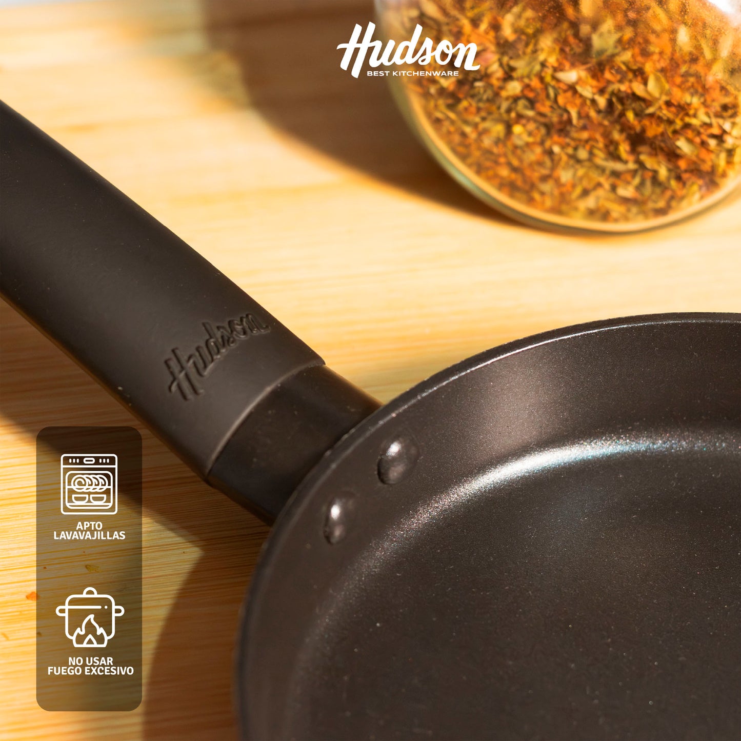 Sartén 14 cm Hudson Day11 Aluminio Antiadherente