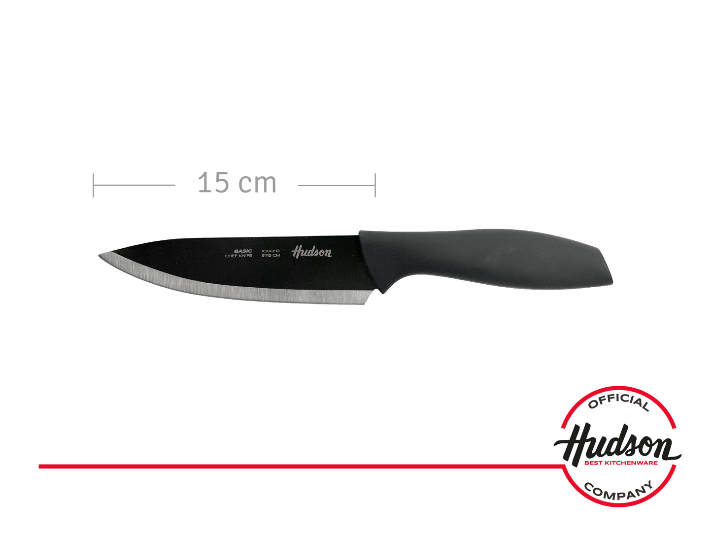 Cuchillo Chef 6 Basic Linea Hudson Acero Inoxidable