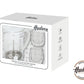 Set Hudson Cafetera Embolo 600 Ml + 2 Vasos Hudson Oficial
