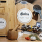 Tabla Para Cortar Picar Cocinar Hudson Madera Bambú 40x30cm