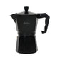 Cafetera De Aluminio Black Italiana Inducción Linea Hudson