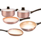 Kit Cacerolas + Sarten +Bifera + Wok Linea Cobre Hudson