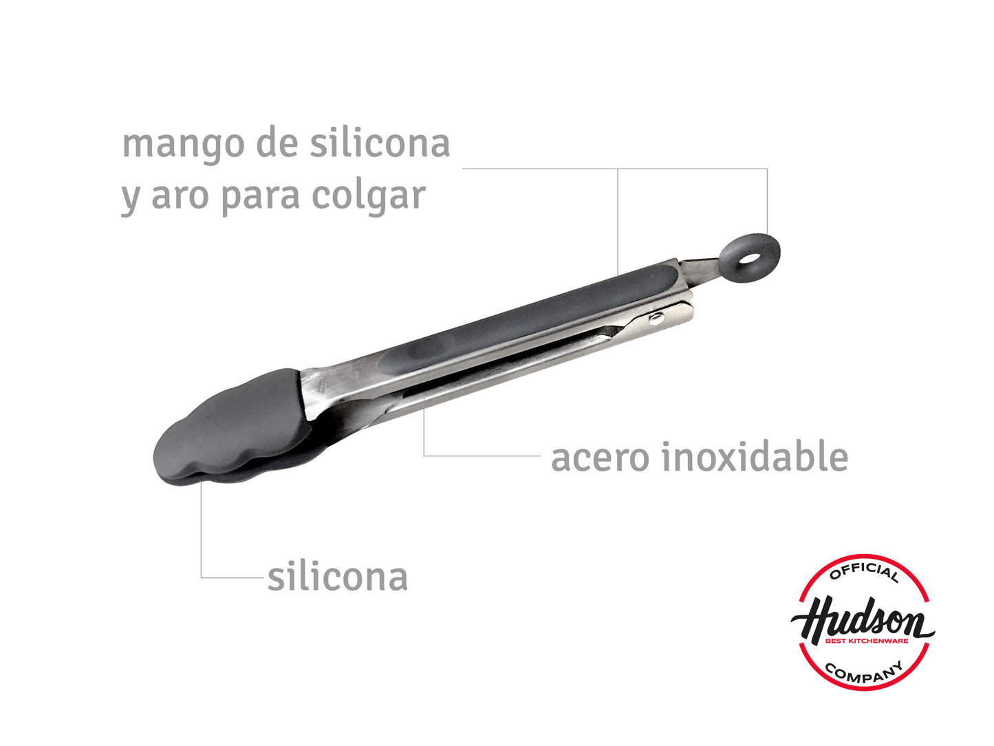 wok acero inoxidable + pinza