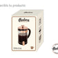 Cafetera Vidrio Acero Inoxidable Prensa Francesa 600ml Cobre