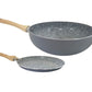 Set Wok Y Panquequera Antiadherente 2 Piezas Hudson