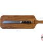 Set De Tabla + Cuchillo De Pan Línea Profesional Set Profesional Marrón Claro