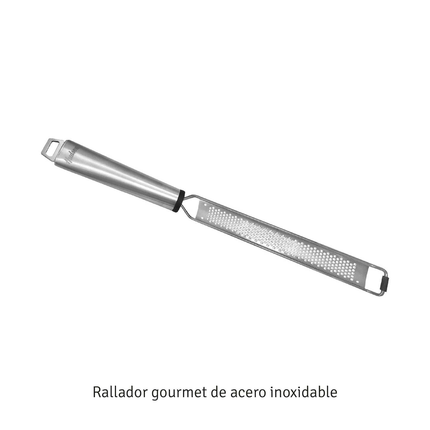 Rallador Hudson Gourmet Grano Fino Acero Inoxidable