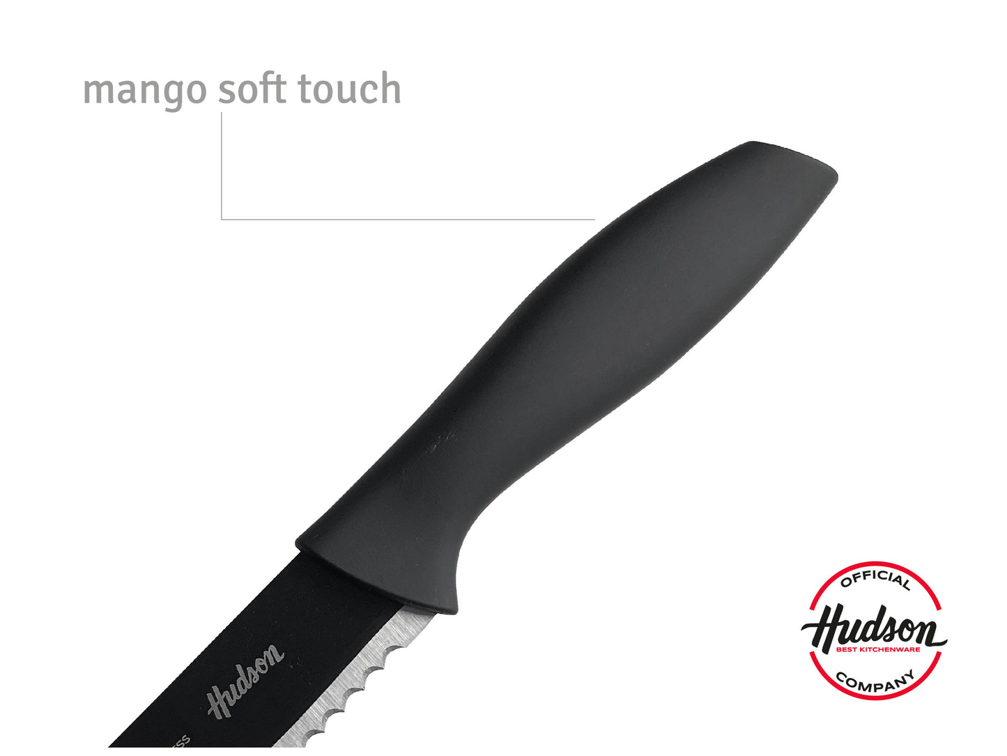 Cuchillo Para Pan Acero Inoxidable 7'' Linea Hudson Basic