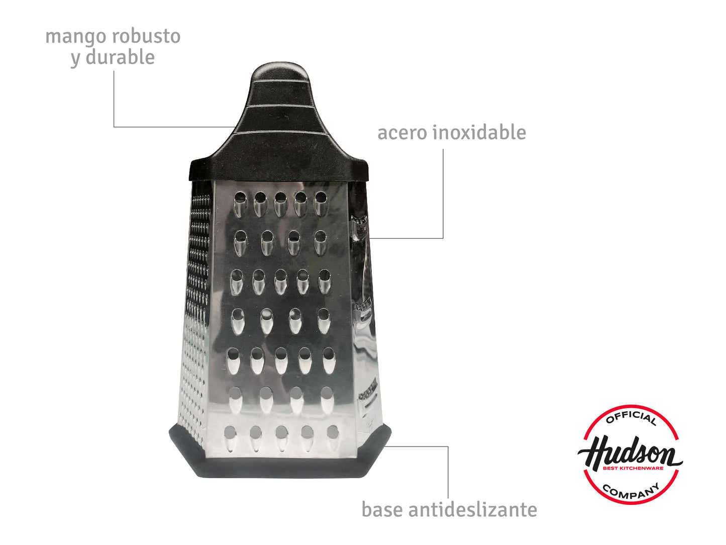 Set De Cocina Pinza Afilador Espatula Hudson