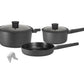 Batería de Cocina Hudson Day01 5 Piezas Aluminio