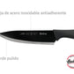 Cuchillo Chef 7'' Basic Linea Hudson Acero Inoxidable