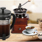 Cafetera Hudson Prensa Francesa Vidrio Acero 800ml