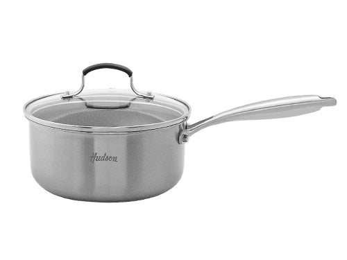 Cacerola C/mango Acero Inox 20cm Antiadherente Hudson