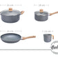 Kit De Ollas Hudson + Bifera + Jarro + Panquequera + Wok