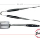 Set Para Barbacoa Hudson 4 Piezas Utensilios Para Bbq