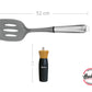 pinza + molinillo + sarten
