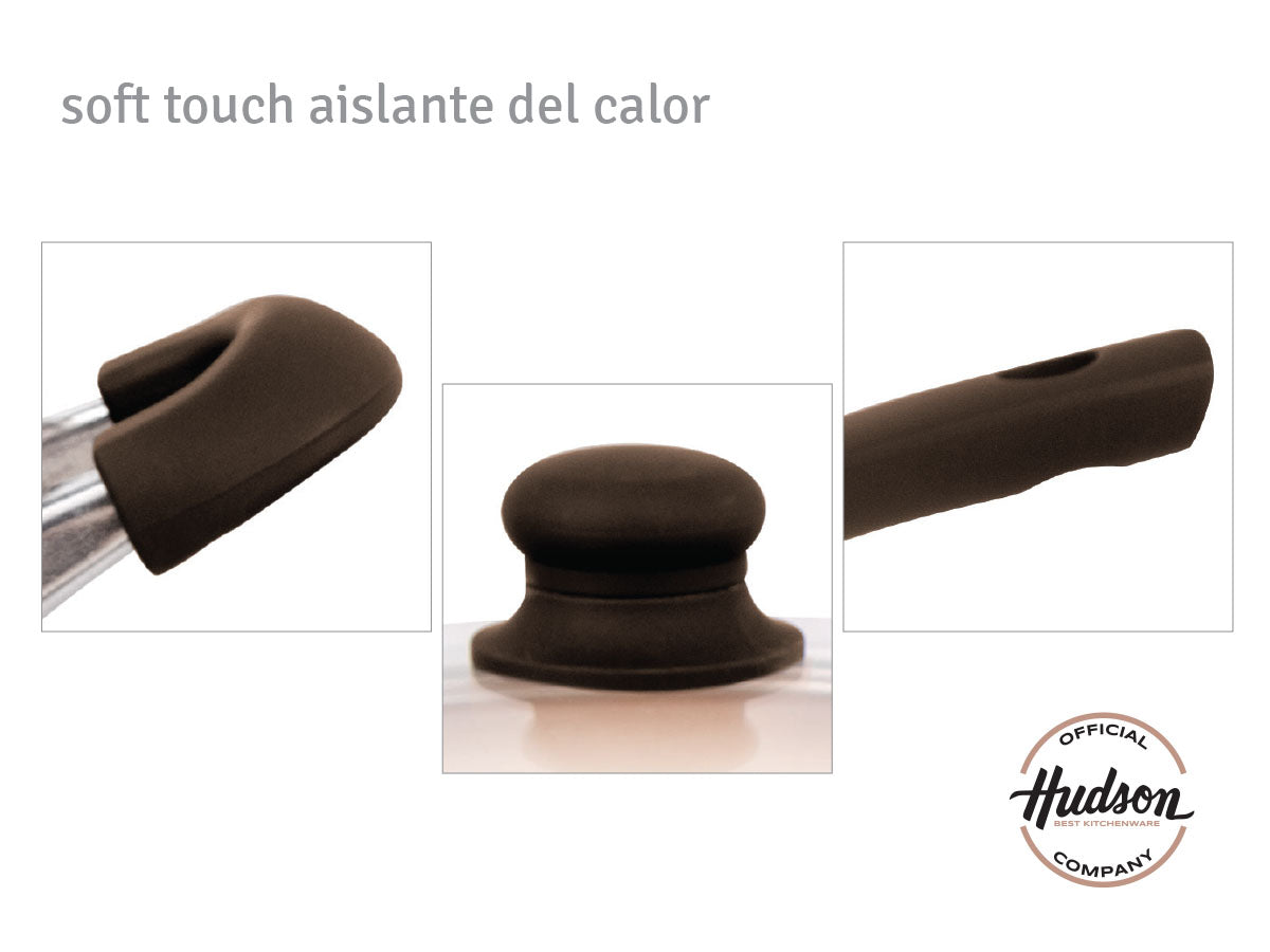 Bateria De Cocina Antiadherente Ceramico Hudson 5 Piezas