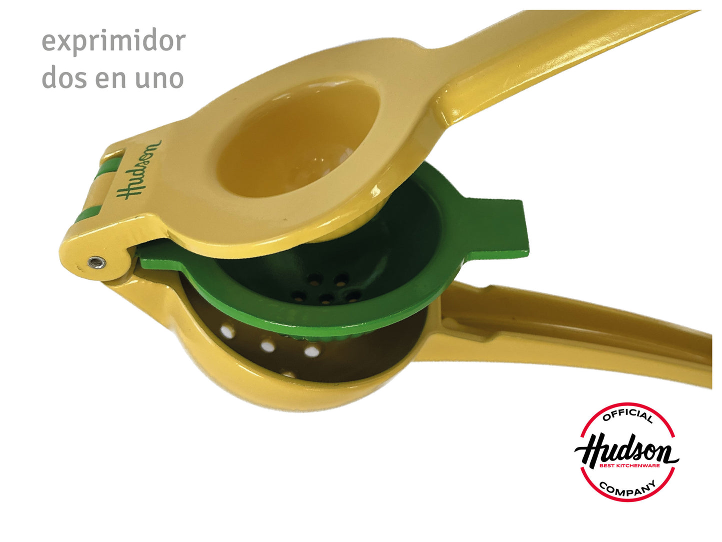 Exprimidor Manual Hudson Citricos 2 En 1 Aluminio