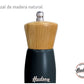 Molinillo De Madera Hudson Laqueado Color Negro 20 Cm