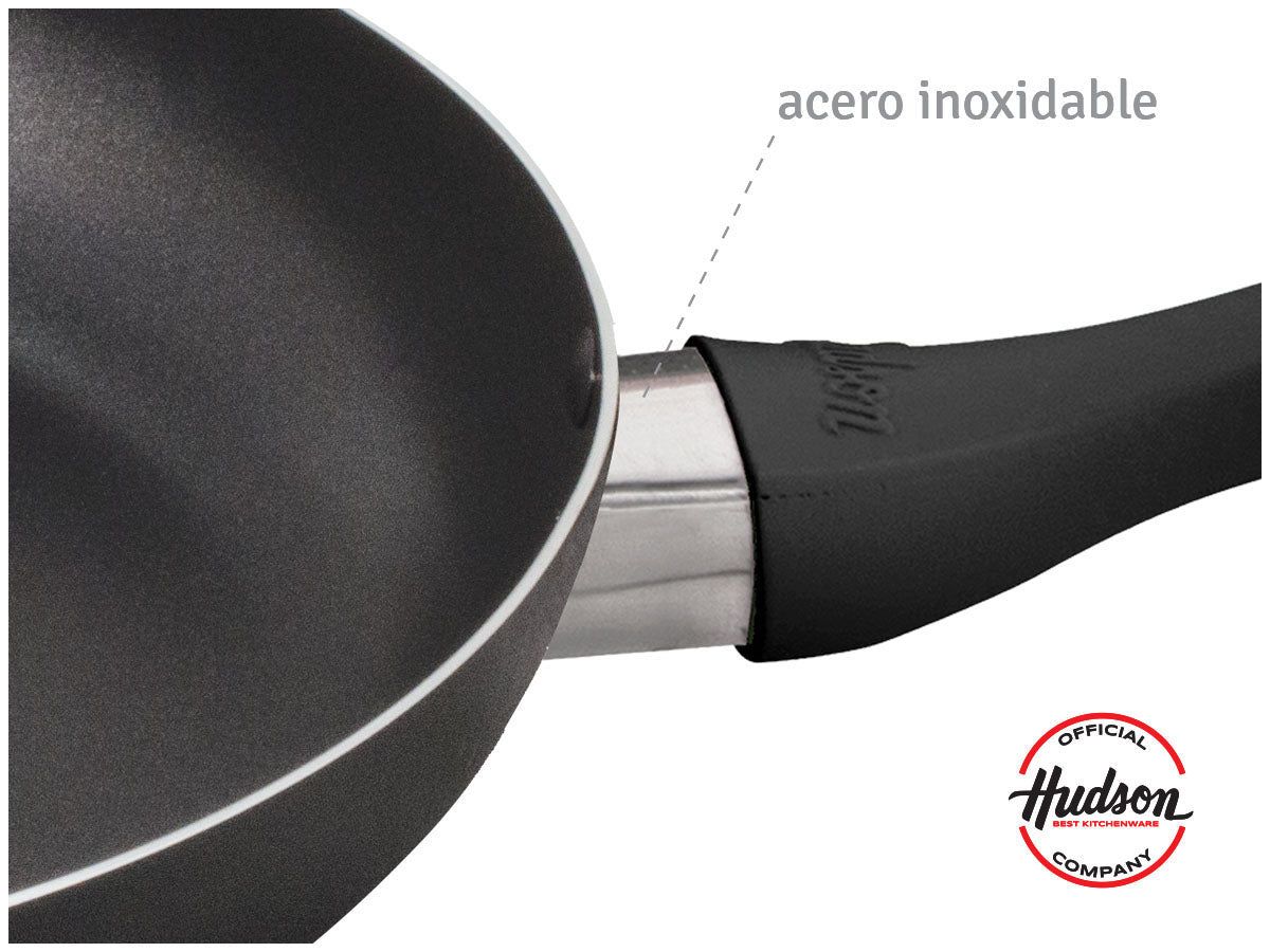 Wok Antiadherente Hudson Aluminio 32 Cm