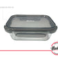 Contenedor Hermético Hudson de Vidrio Borosilicato 640 ml con Tapa BPA Free
