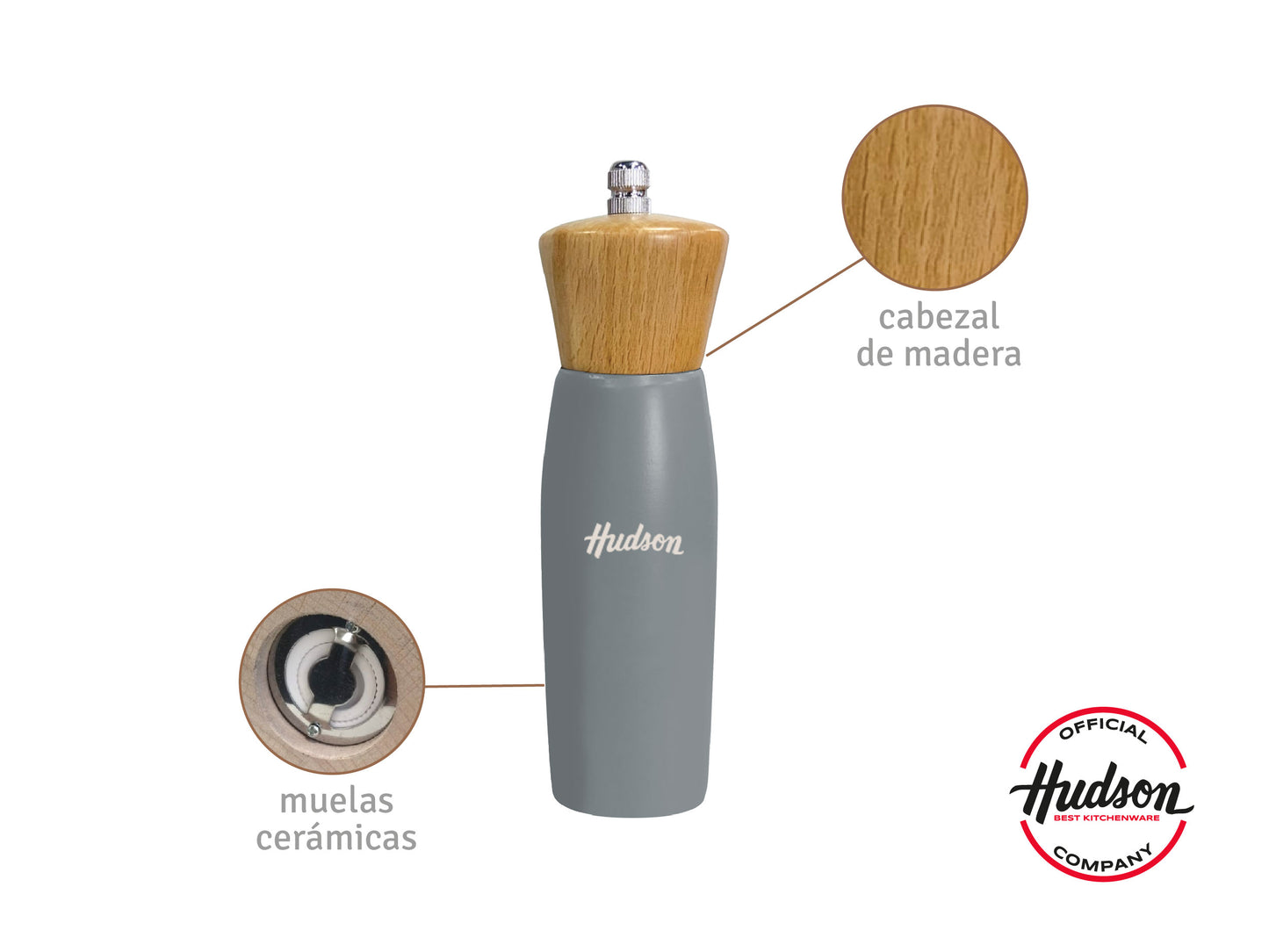 Set De Cocina Pinza Afilador Espatula Hudson
