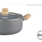 Set Bateria Linea Granito Hudson Con Antiadherente 6 Piezas