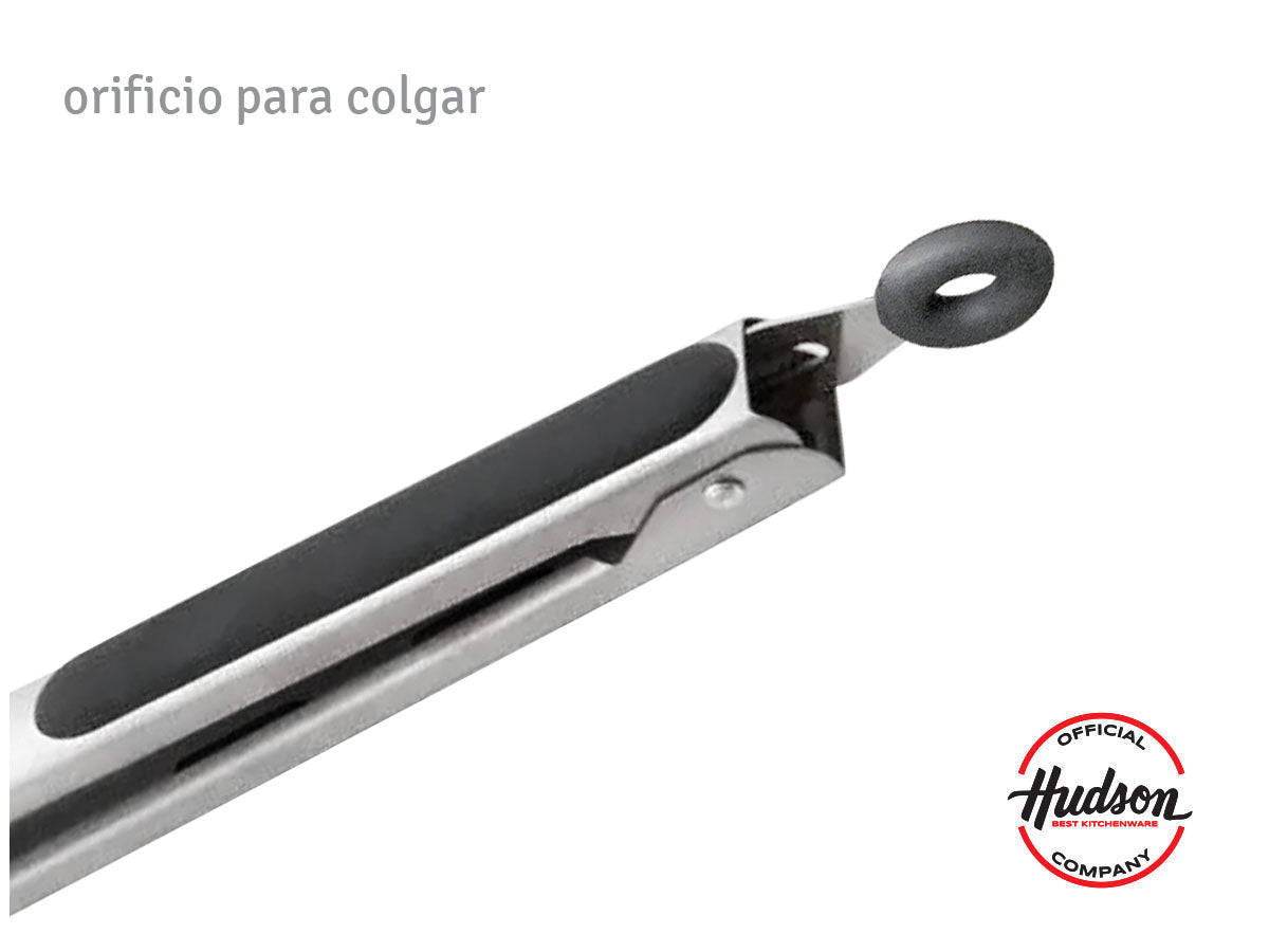 Pinza De Acero Con Silicona Linea Hudson Cocina