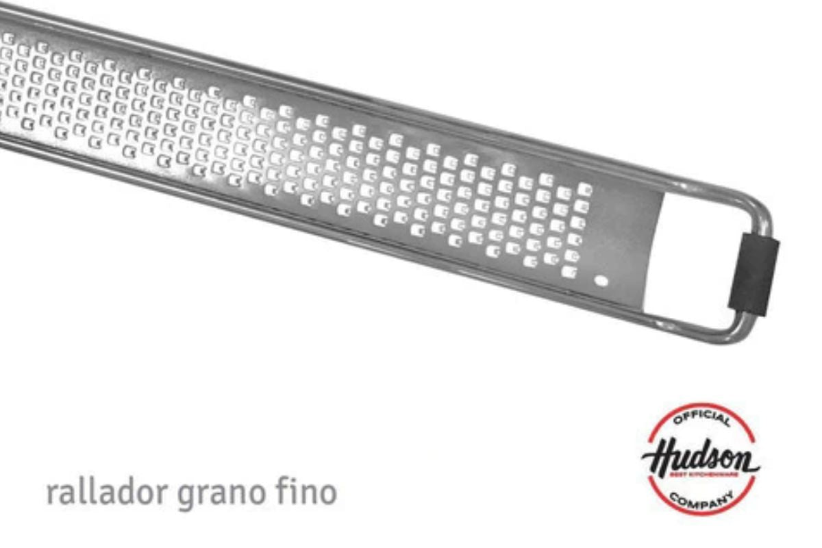 Rallador Hudson Gourmet Grano Fino Acero Inoxidable