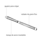 Rallador Hudson Gourmet Grano Fino Acero Inoxidable
