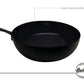 Work Hudson 28 Cm Aluminio Forjado Antiadherente Total Black