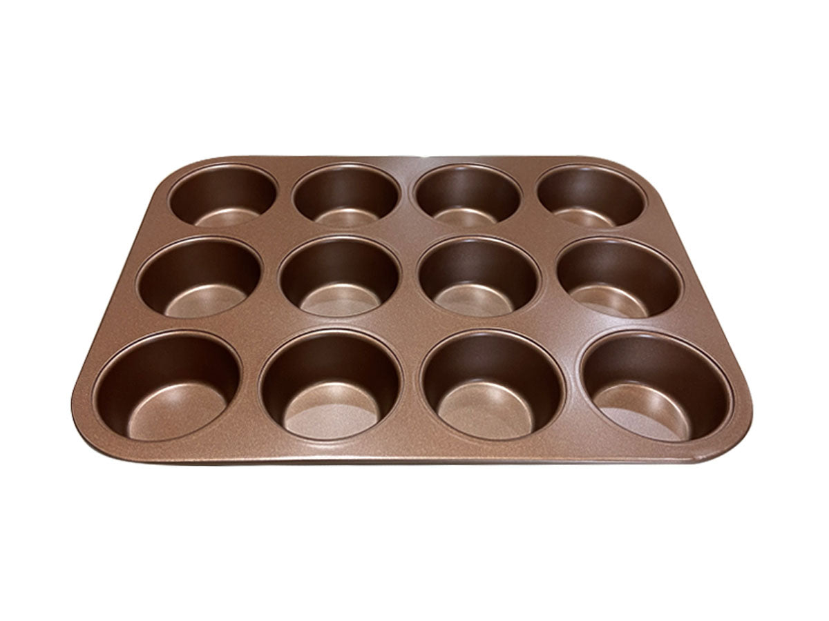 Muffinera Aluminio 37 cm 27 cm Cobre