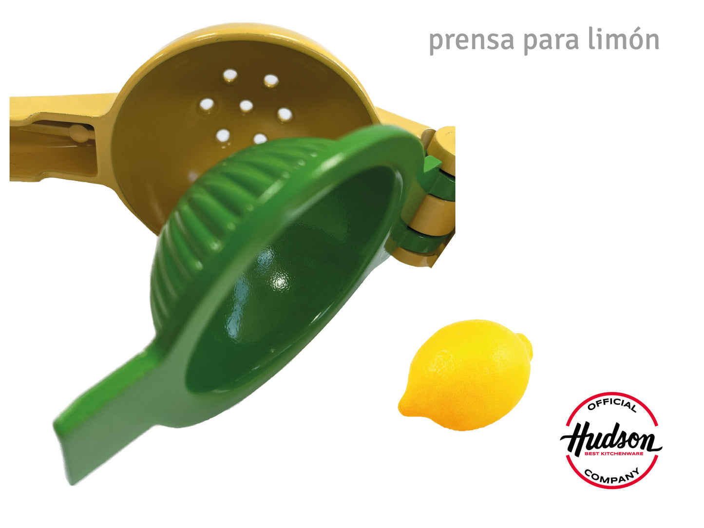 Exprimidor Manual Hudson Citricos 2 En 1 Aluminio