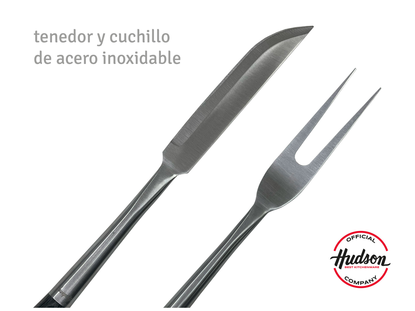 Set Para Parrilla 2 Piezas Linea Hudson Oficial Bbq