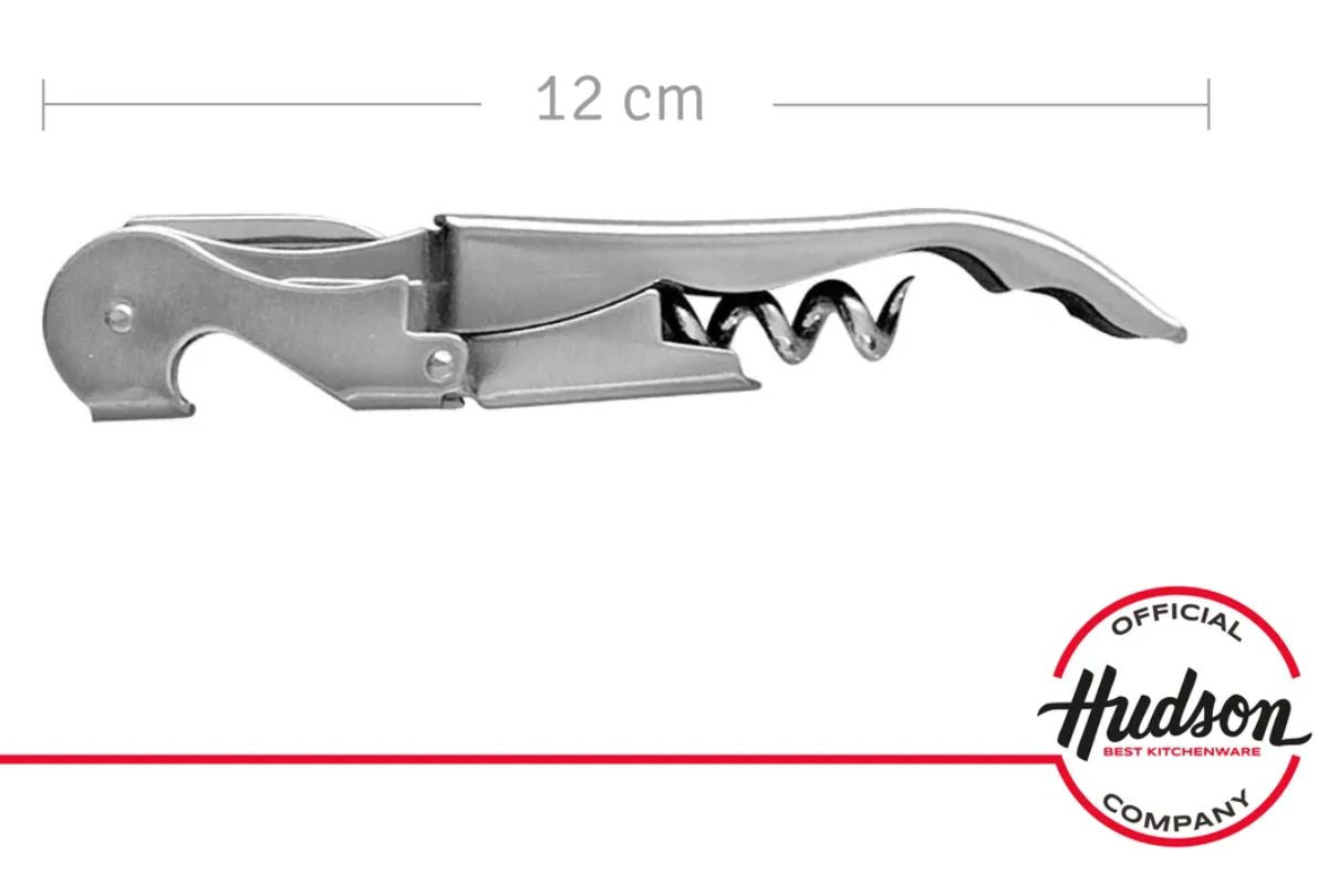 Sacacorcho Doble Hudson Descorchador Acero Inoxidable