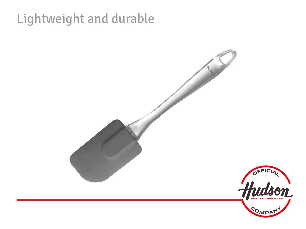 Espatula Hudson De Silicona Gourmet Repostería Cocina Gris