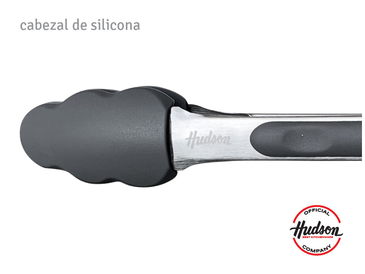 Pinza De Acero Con Silicona Linea Hudson Cocina