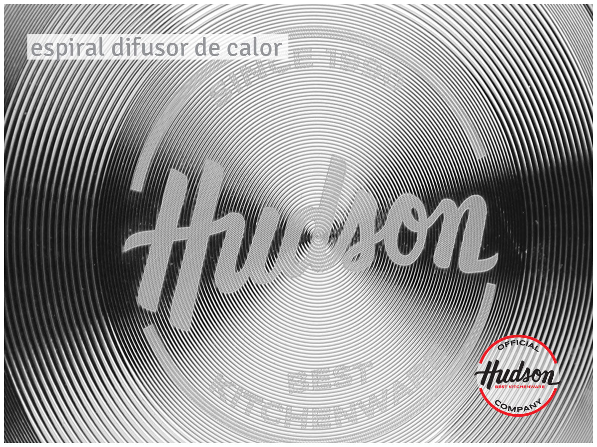 Wok Antiadherente Hudson Aluminio 32 Cm